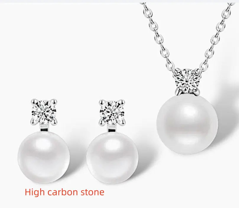 S925 Sterling Silver Pearl Necklace – Classic Light Luxury Elegance ✨💎 eprolo